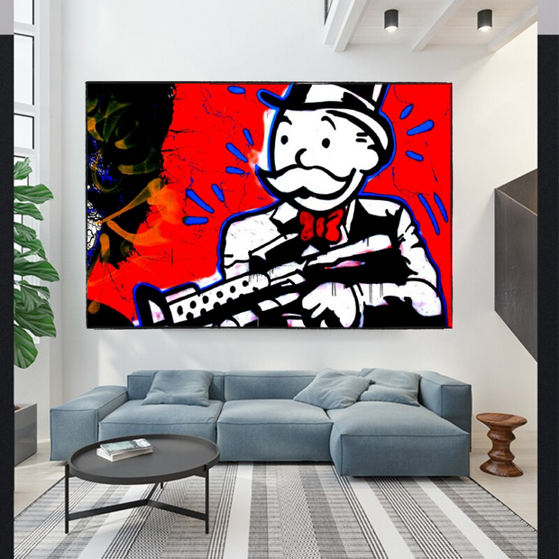 Scarface: Mr Monopoly Wall Art – Decorate with Class-MinimalisticDecor.com