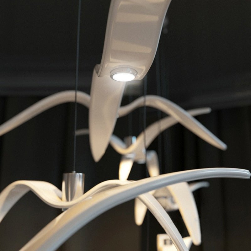 Seagulls Pendant Light: Unique Lighting Fixture-MinimalisticDecor.com