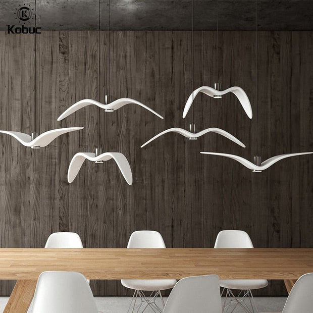 Seagulls Pendant Light: Unique Lighting Fixture-MinimalisticDecor.com