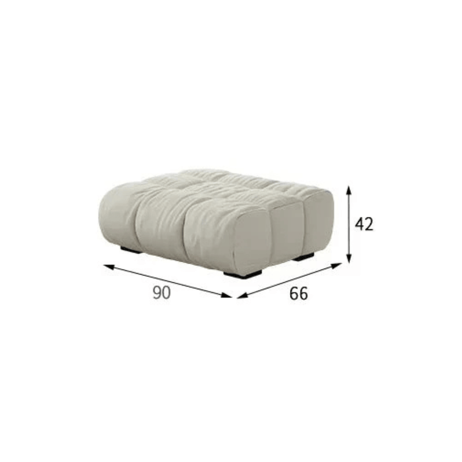 Sectional Puff Sofa for Living Room – Blend of Luxury & Durability-MinimalisticDecor.com