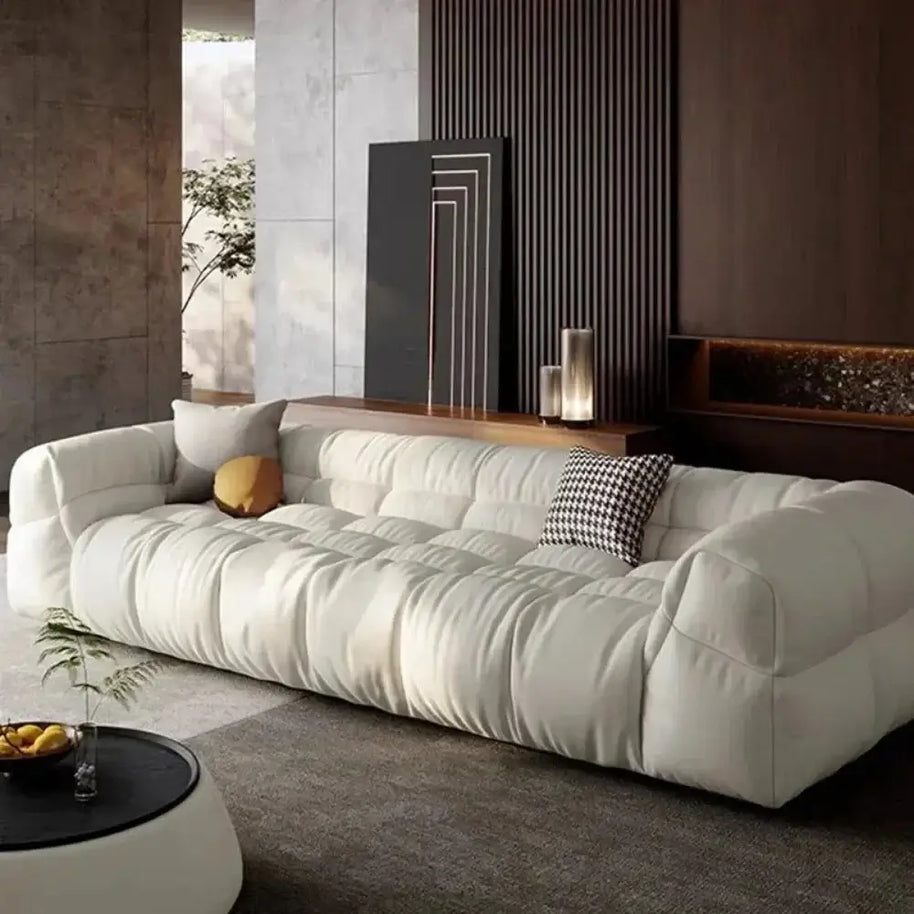 Sectional Puff Sofa for Living Room – Blend of Luxury & Durability-MinimalisticDecor.com