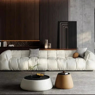 Sectional Puff Sofa for Living Room – Blend of Luxury & Durability-MinimalisticDecor.com