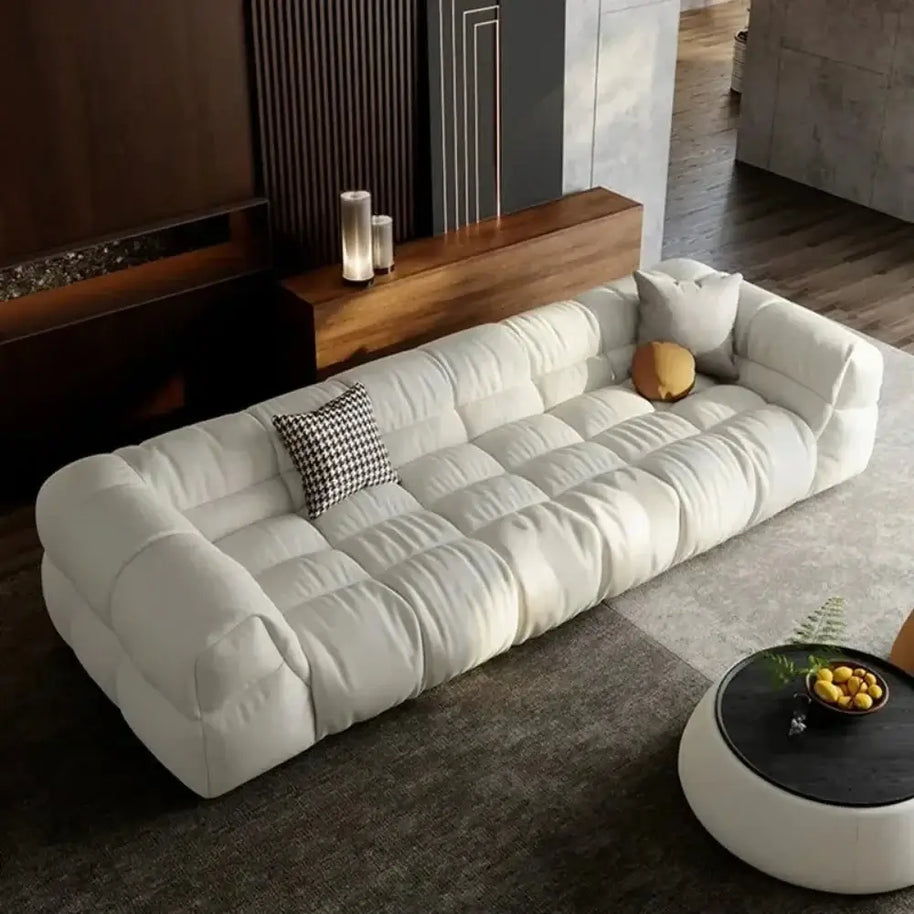 Sectional Puff Sofa for Living Room – Blend of Luxury & Durability-MinimalisticDecor.com