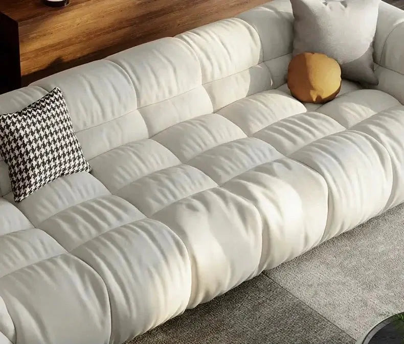 Sectional Puff Sofa for Living Room – Blend of Luxury & Durability-MinimalisticDecor.com