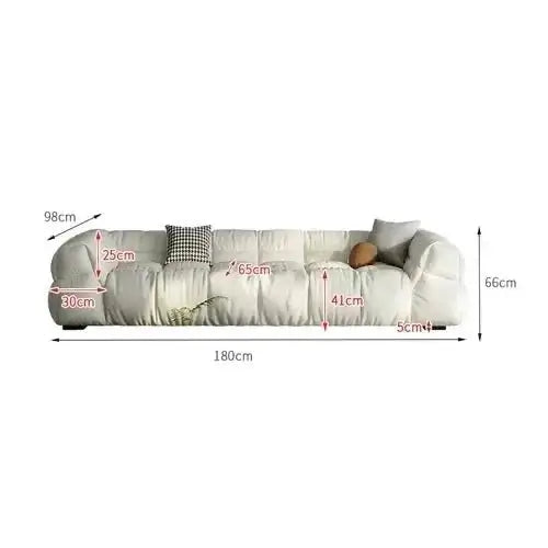 Sectional Puff Sofa for Living Room – Blend of Luxury & Durability-MinimalisticDecor.com