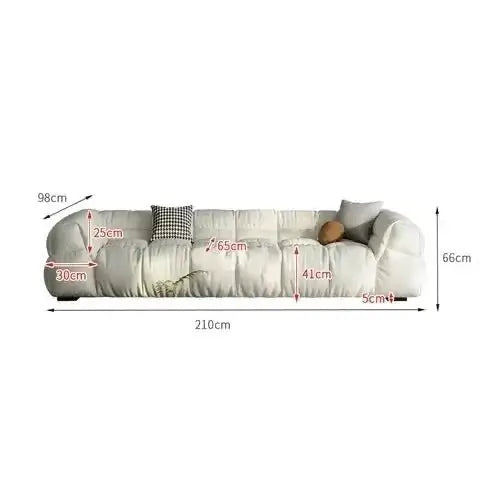 Sectional Puff Sofa for Living Room – Blend of Luxury & Durability-MinimalisticDecor.com