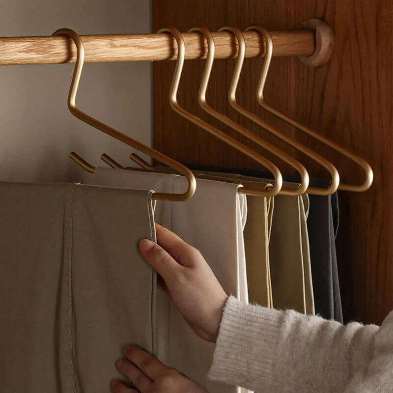 Shirt & Trouser Non-Slip Open Ended Hangers-MinimalisticDecor.com