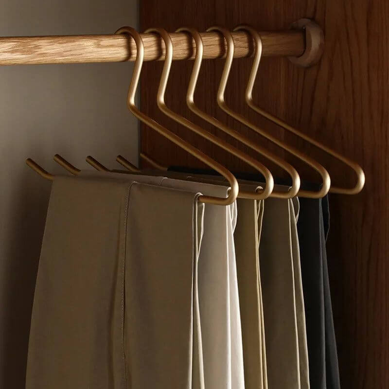 Shirt & Trouser Non-Slip Open Ended Hangers-MinimalisticDecor.com
