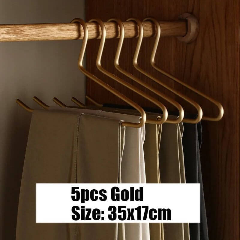 Shirt & Trouser Non-Slip Open Ended Hangers-MinimalisticDecor.com