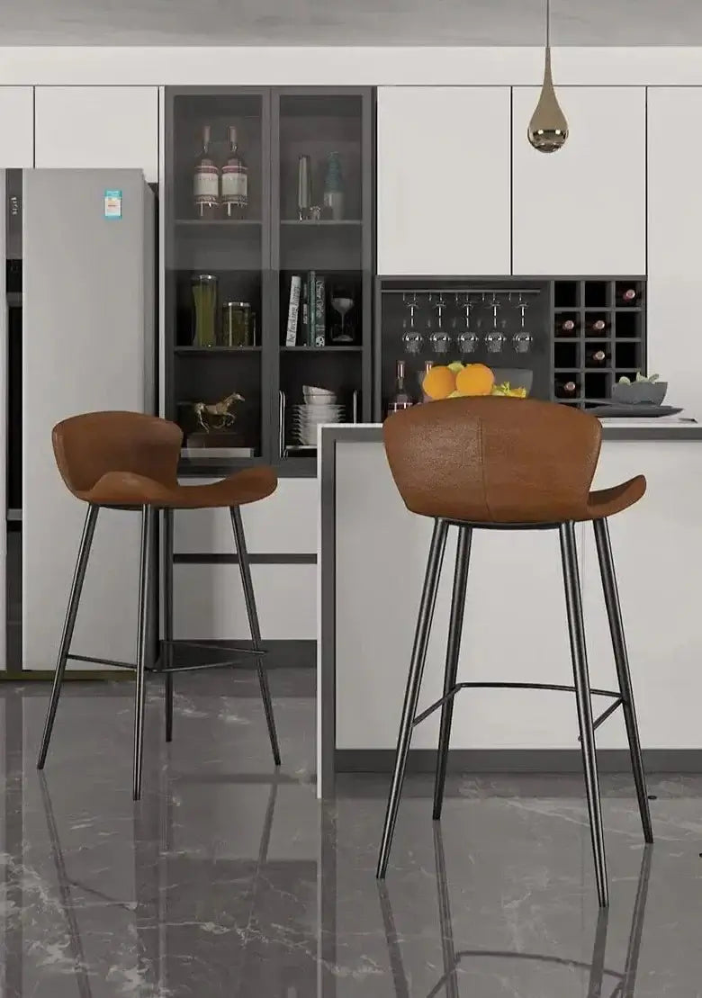 Sillas Ergonomic Bar Chairs for Kitchen Island-MinimalisticDecor.com