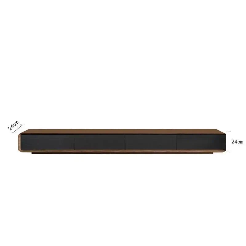 Simple Rack Oak Wood Minimalistic TV Stands & Entertainment Center-MinimalisticDecor.com