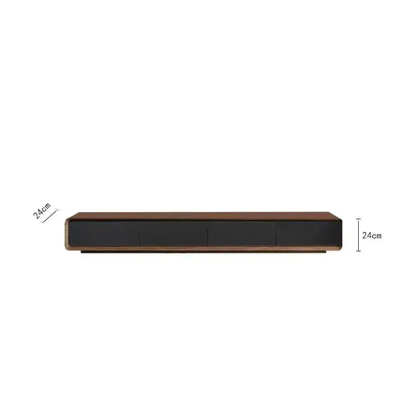Simple Rack Oak Wood Minimalistic TV Stands & Entertainment Center-MinimalisticDecor.com
