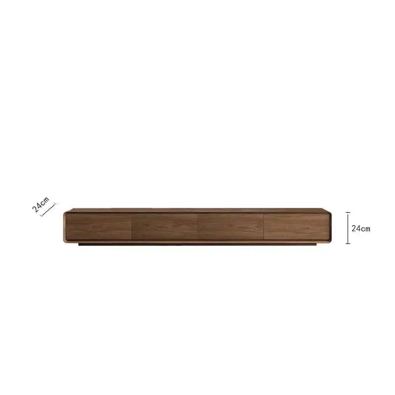 Simple Rack Oak Wood Minimalistic TV Stands & Entertainment Center-MinimalisticDecor.com