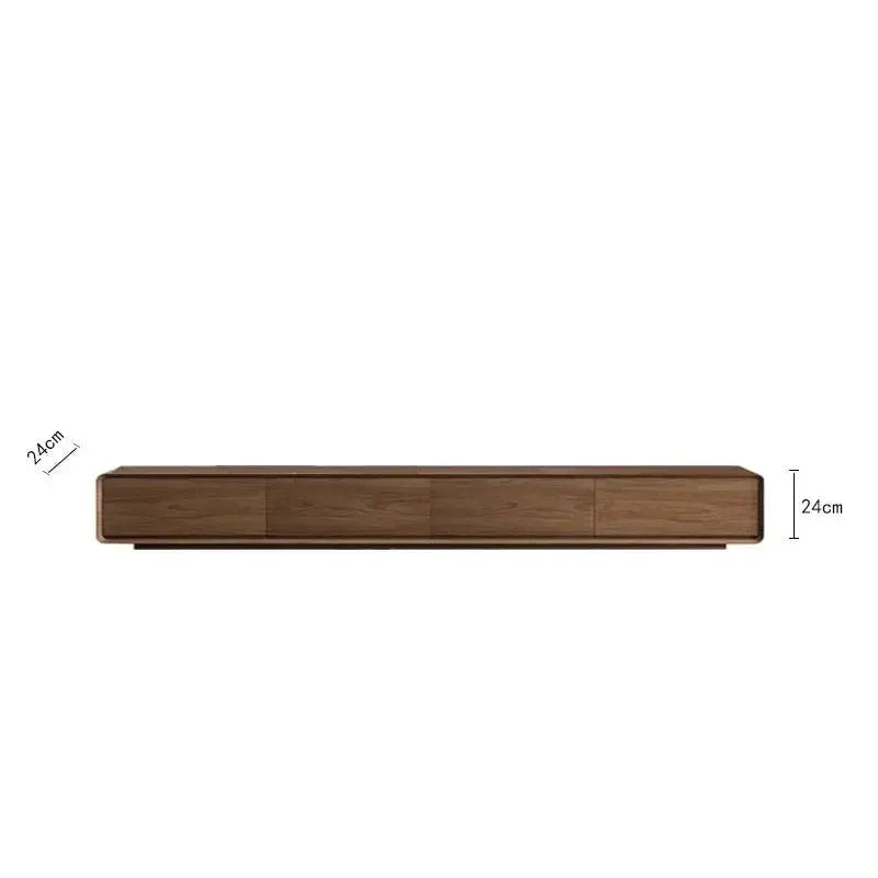 Simple Rack Oak Wood Minimalistic TV Stands & Entertainment Center-MinimalisticDecor.com