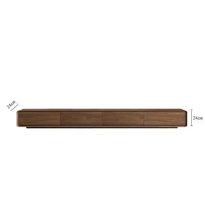 Simple Rack Oak Wood Minimalistic TV Stands & Entertainment Center-MinimalisticDecor.com