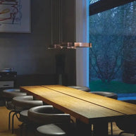 Sleek Minimalist Ring Chandelier - Aluminum Plated-MinimalisticDecor.com