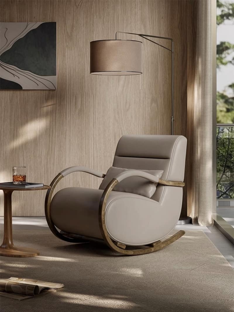 Snail Rocking Lazy Designer Chair-MinimalisticDecor.com