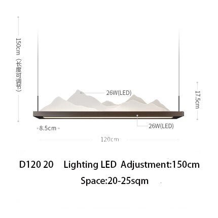 Snow Hills Chandelier: Exquisite Lighting Fixture-MinimalisticDecor.com