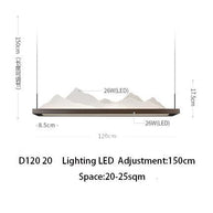 Snow Hills Chandelier: Exquisite Lighting Fixture-MinimalisticDecor.com
