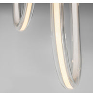 Soft Hose LED Ceiling Chandelier – Flexible Modern Lighting-MinimalisticDecor.com