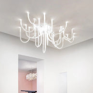 Soft Hose LED Ceiling Chandelier – Flexible Modern Lighting-MinimalisticDecor.com