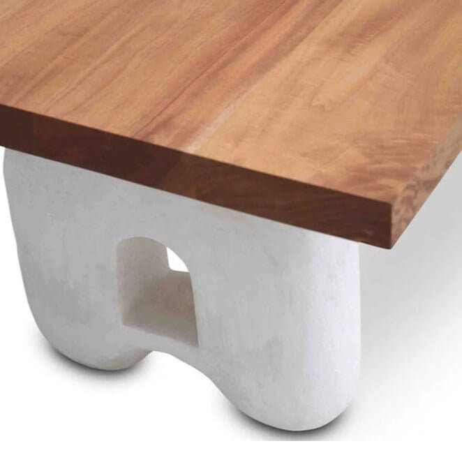 Solid Oak Wood Dining Table-MinimalisticDecor.com