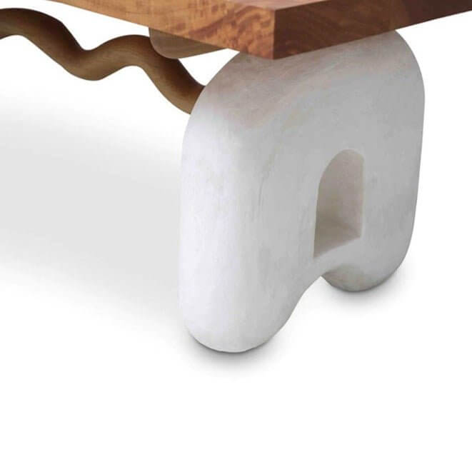 Solid Oak Wood Dining Table-MinimalisticDecor.com