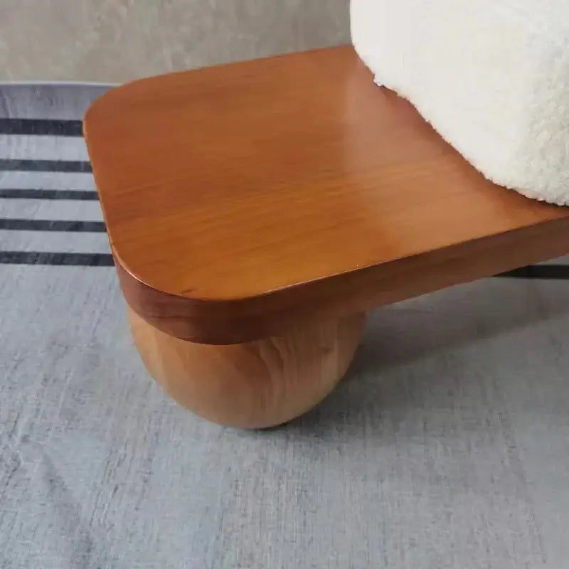 Solid Oak Wood Shoe Bench with Cushion – Entryway Ottoman Stool-MinimalisticDecor.com
