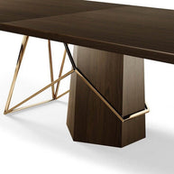 Solid Wood Designer Dining Table-MinimalisticDecor.com