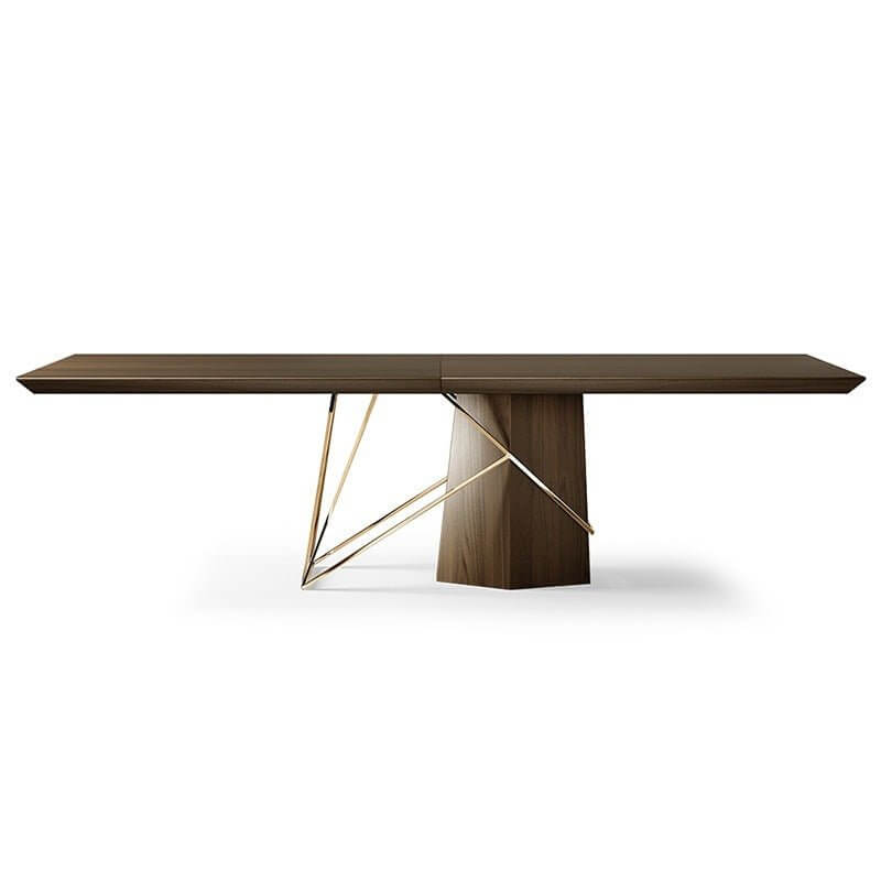 Solid Wood Designer Dining Table-MinimalisticDecor.com