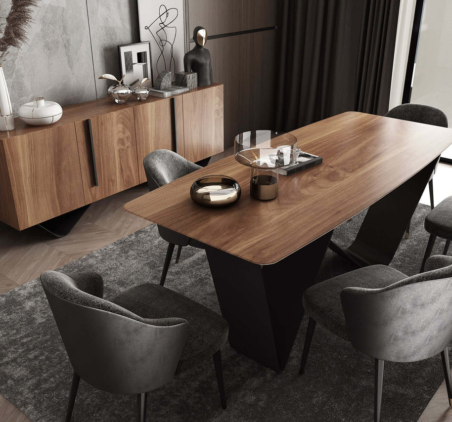 Solid Wood Dining Table-MinimalisticDecor.com
