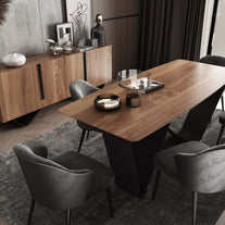 Solid Wood Dining Table-MinimalisticDecor.com
