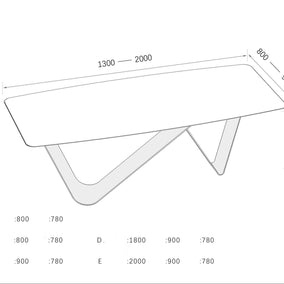 Solid Wood Dining Table-MinimalisticDecor.com