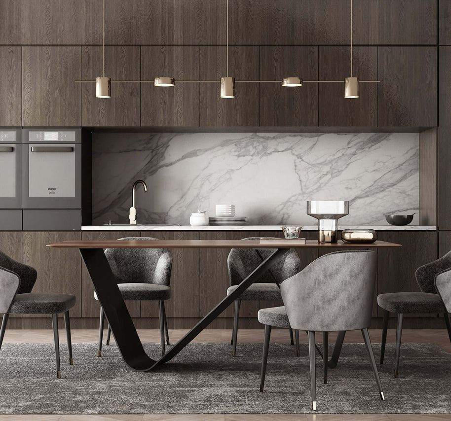 Solid Wood Dining Table-MinimalisticDecor.com