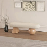 Solid Wood Shoe-Changing Bench – Sturdy Wooden Construction-MinimalisticDecor.com