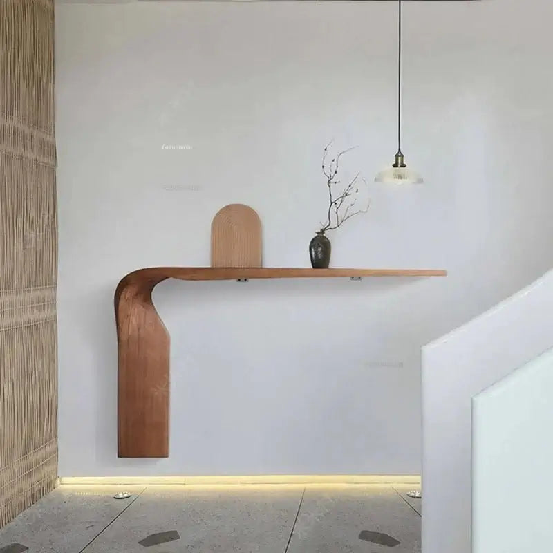 Solid Wood Trunk-Style Console Table-MinimalisticDecor.com