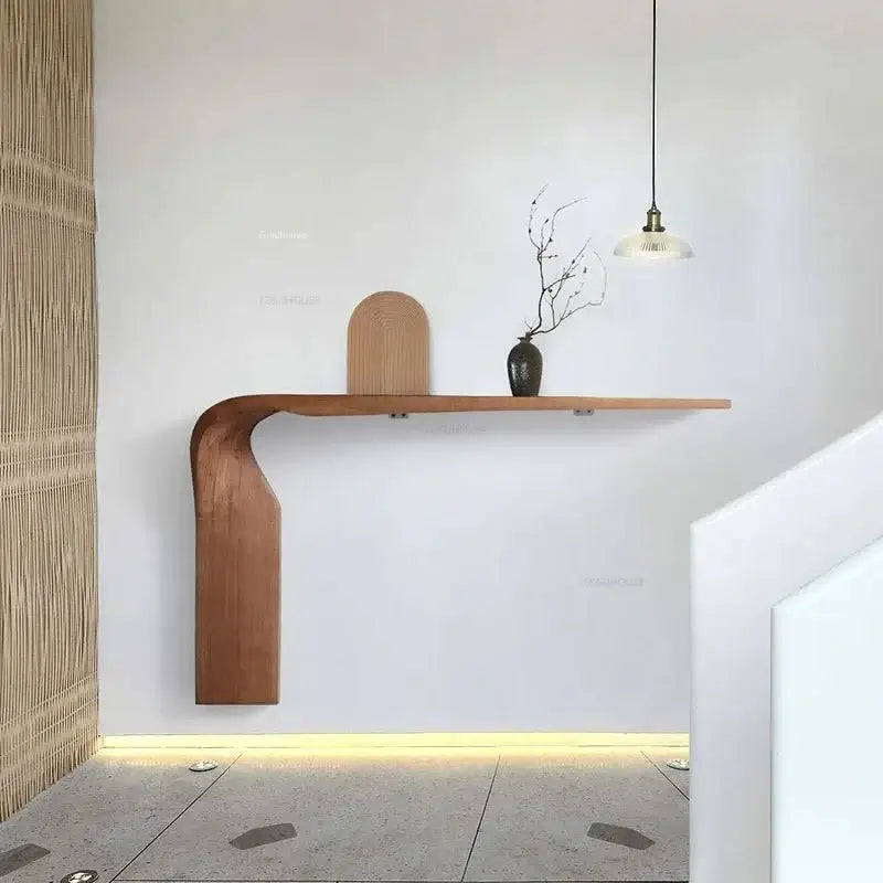 Solid Wood Trunk-Style Console Table-MinimalisticDecor.com
