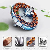 Solid Wooden Blade Ceiling Fan 60 Inch with Remote-MinimalisticDecor.com