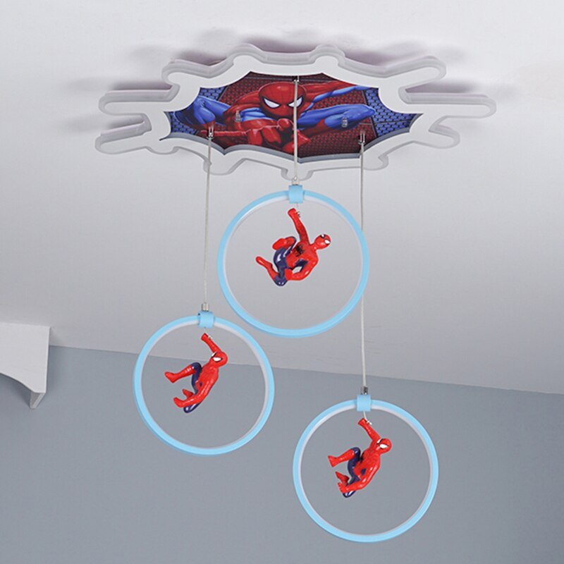 Spiderman Hanging LED Ceiling Light for Kids Room-MinimalisticDecor.com