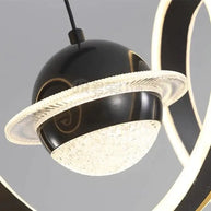 Spiral Rings LED Kitchen Island Chandelier-MinimalisticDecor.com