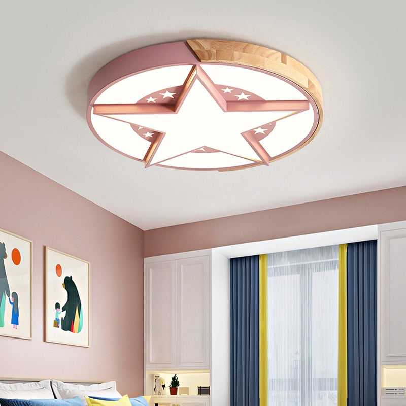 Star Ceiling Light | Kids Room Star Ceiling Light-MinimalisticDecor.com