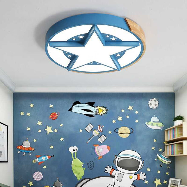 Star Ceiling Light | Kids Room Star Ceiling Light-MinimalisticDecor.com