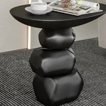 Stones Art Rock Side Table-MinimalisticDecor.com