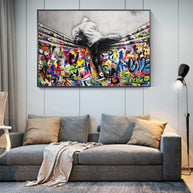 Street Art Canvas Posters - Modern Graffiti Prints for Home Decor-MinimalisticDecor.com