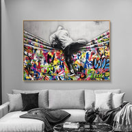 Street Art Canvas Posters - Modern Graffiti Prints for Home Decor-MinimalisticDecor.com