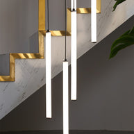 Strip Cylinders Chandelier - Sleek & Modern Lighting-MinimalisticDecor.com