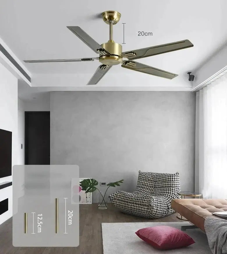 Strong Wind Quiet Ceiling Fan for an Ideal Home-MinimalisticDecor.com