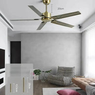 Strong Wind Quiet Ceiling Fan for an Ideal Home-MinimalisticDecor.com