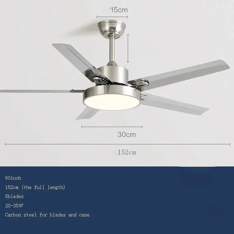 Strong Wind Quiet Ceiling Fan for an Ideal Home-MinimalisticDecor.com