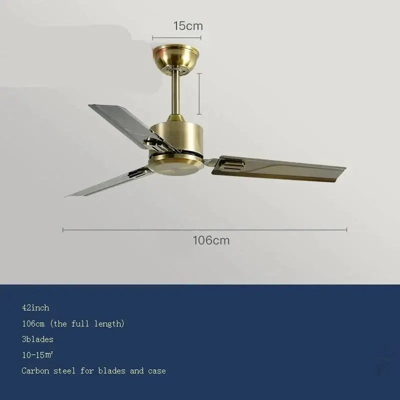 Strong Wind Quiet Ceiling Fan for an Ideal Home-MinimalisticDecor.com